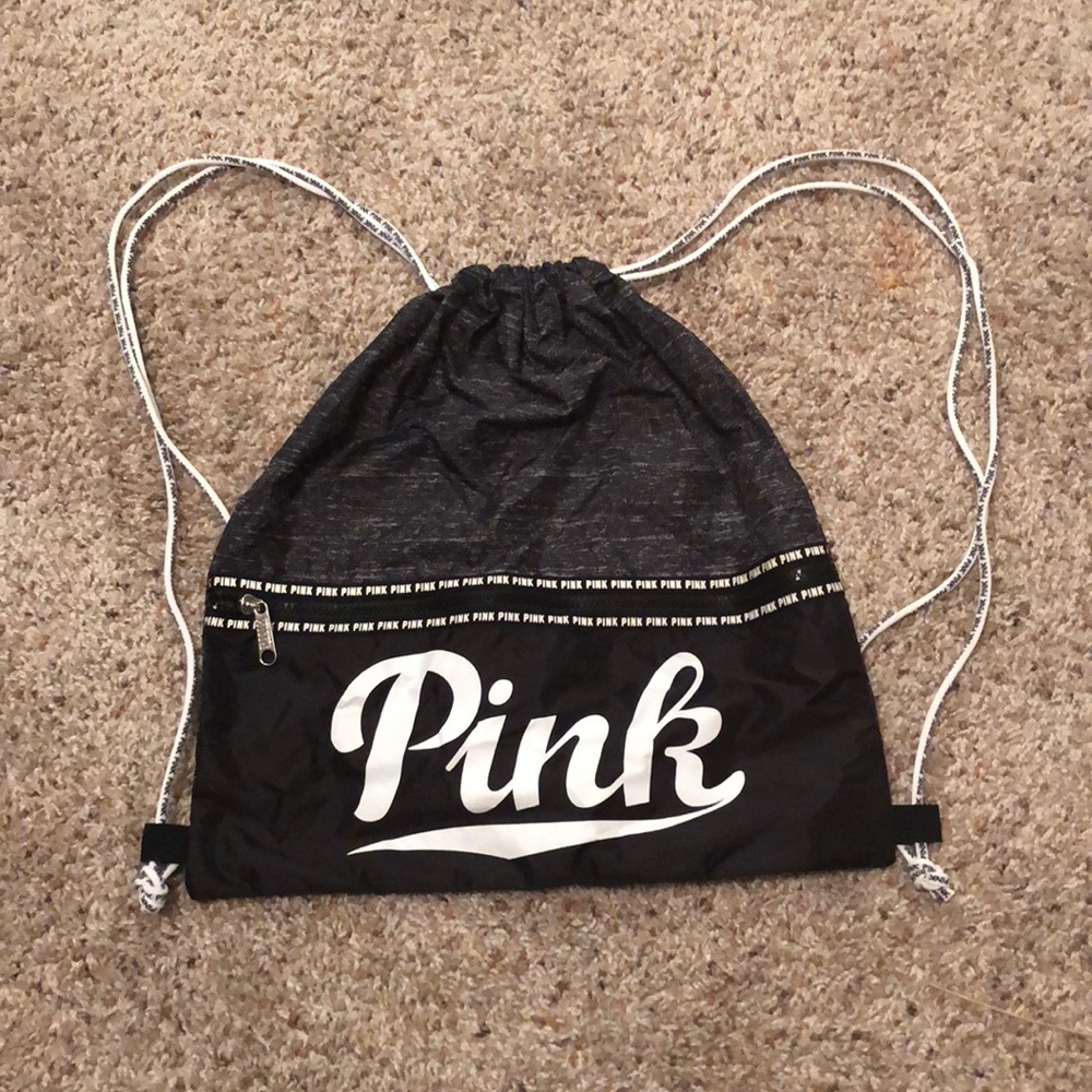 VS PINK Drawstring Bag